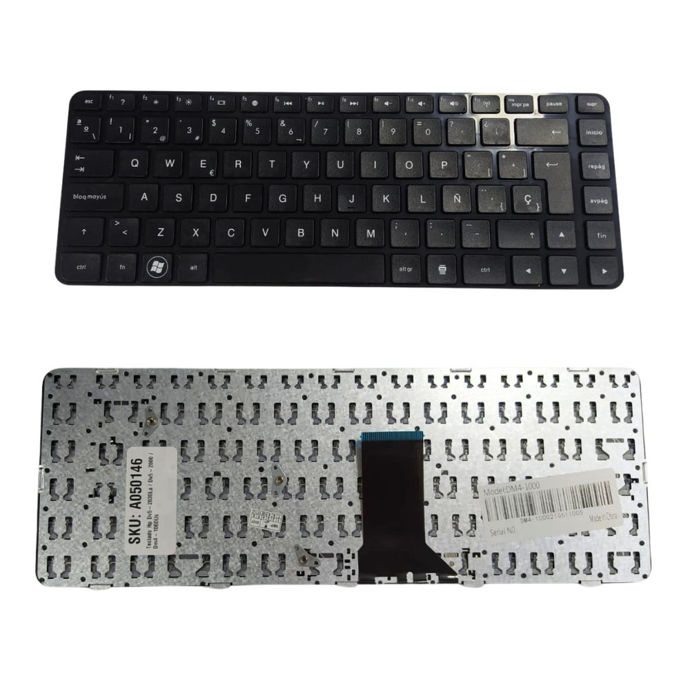 Teclado Hp DV5-2030LA / DV5-2000 / DM4-1060US