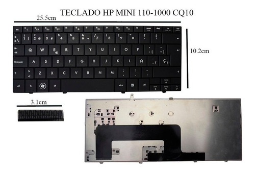 Teclado HP Portátil Compaq 1100 / 110-1030 / 110-1100