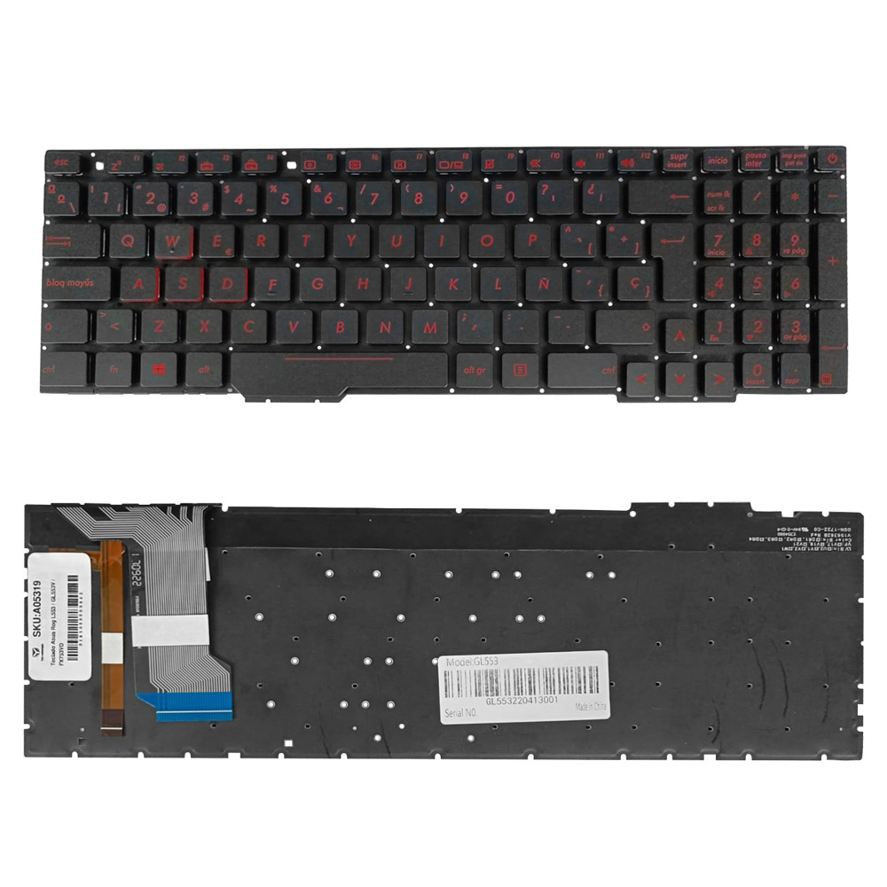 Teclado Asus Rog L553 / GL553V / FX753VD