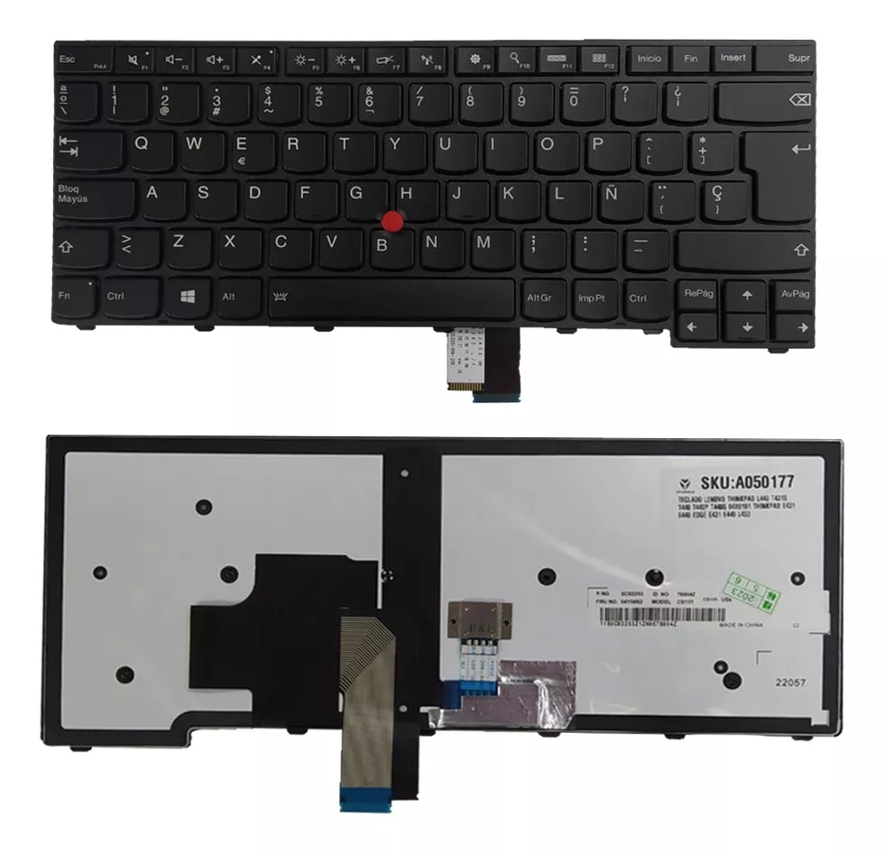 TECLADO LENOVO THINKPAD L440 T431S T440 T440P T440S 04X0101 E431 E440 E431 E440 L450
