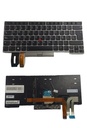 TECLADO PORTATIL LENOVO THINKPAD E480 L480 L380 E490 YOGA T480 T480S T490 GRIS
