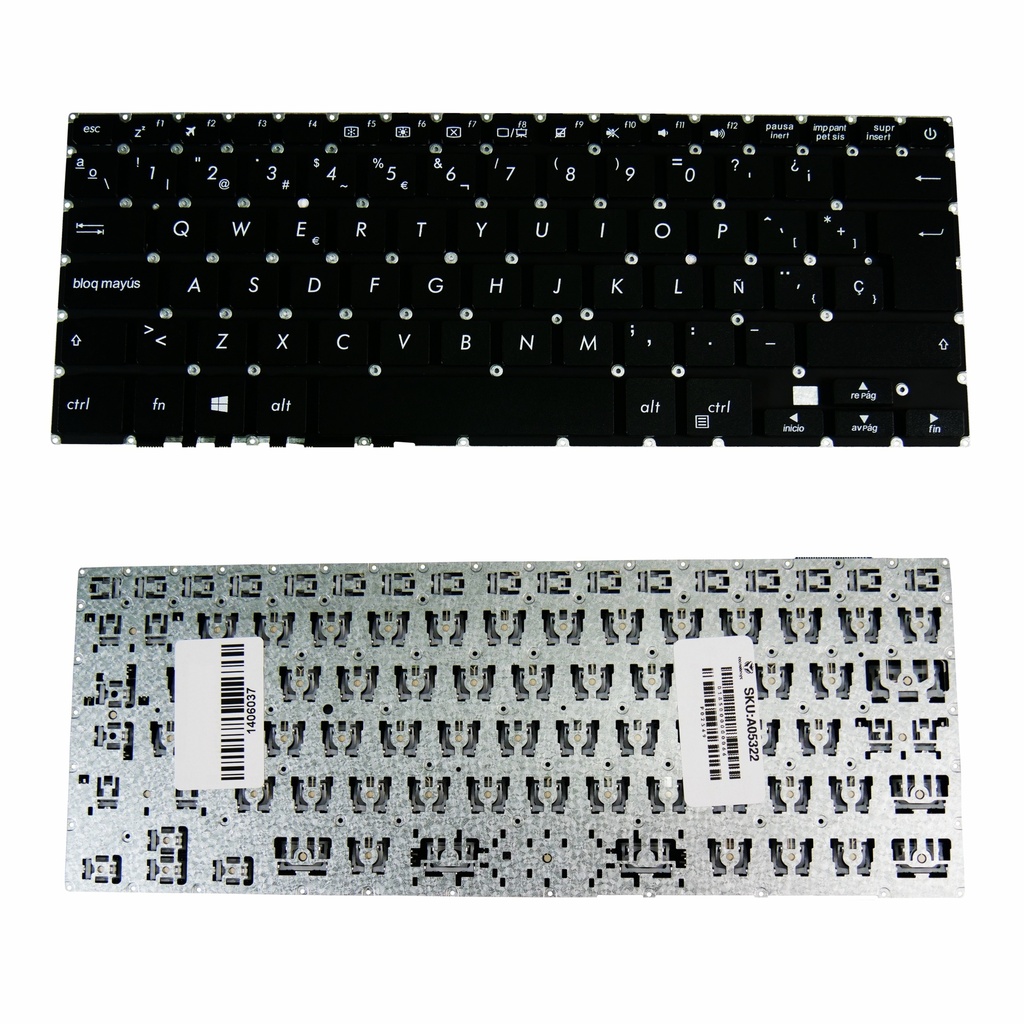 TECLADO PORTATIL ASUS X407 X407U X407M X407MA X407UA X407UF