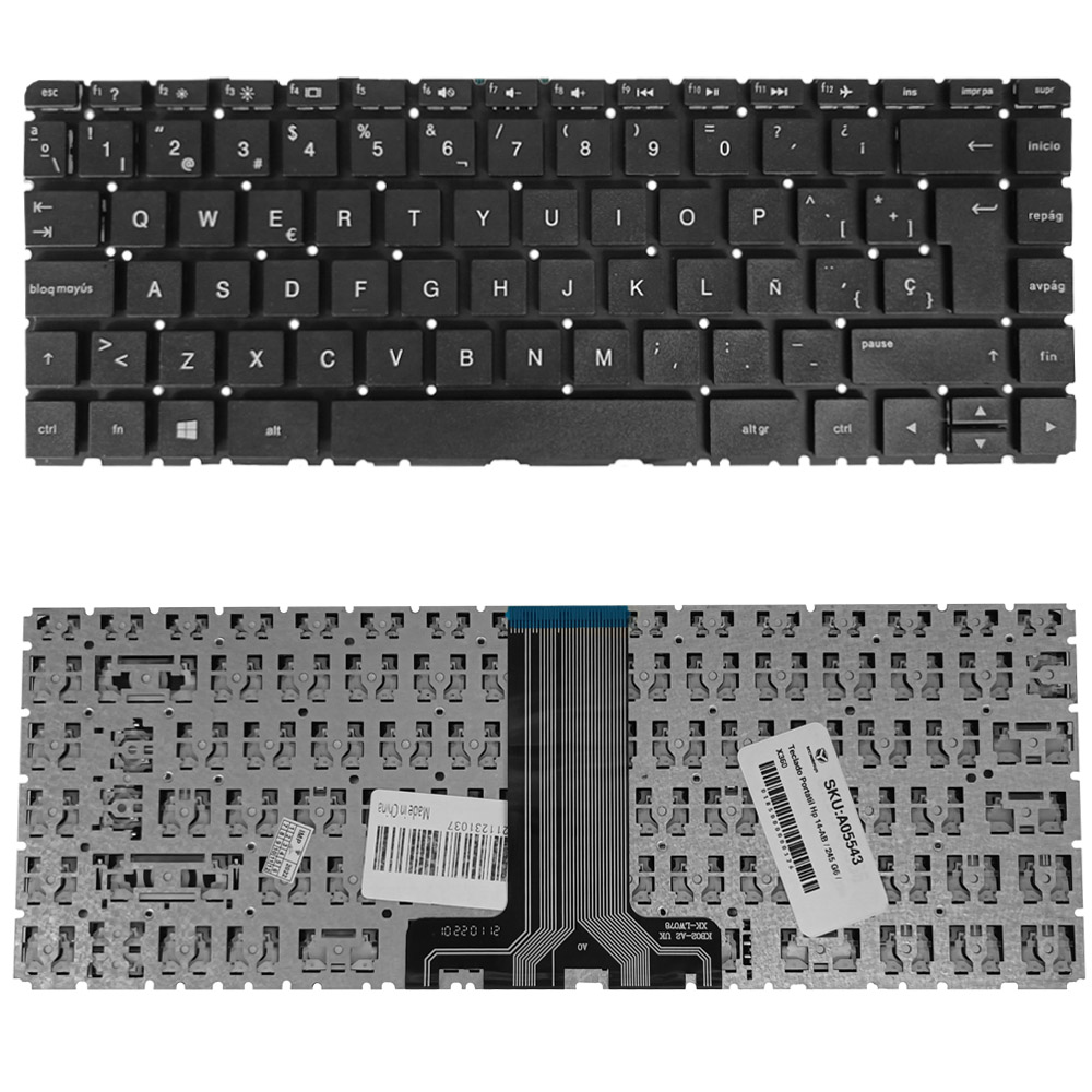Teclado Portatil Hp 14-AV 14-ab 14-ba 14t-ba 14m-ba 14-AL