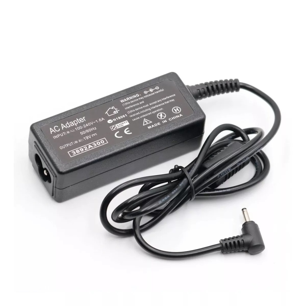 CARGADOR PORTATIL ACER 19v 3.42AMP)(2.37AMP)3.0*1.1mm HOMOLOGADO