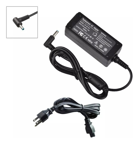 CARGADOR PORTATIL HP SPLIT PUNTA AZUL 19.5V 3.33 AMP 4.5*3.0MM HOMOLOGADO
