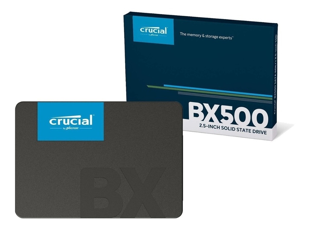 SSD 240GB CRUCIAL MODELO  :CT240BBX500SSD1