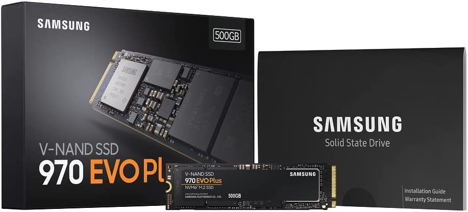 DISCO M.2 NVME 500GB SAMSUNG EVO PLUS 970 MODELO:MZ-V7S500 (350