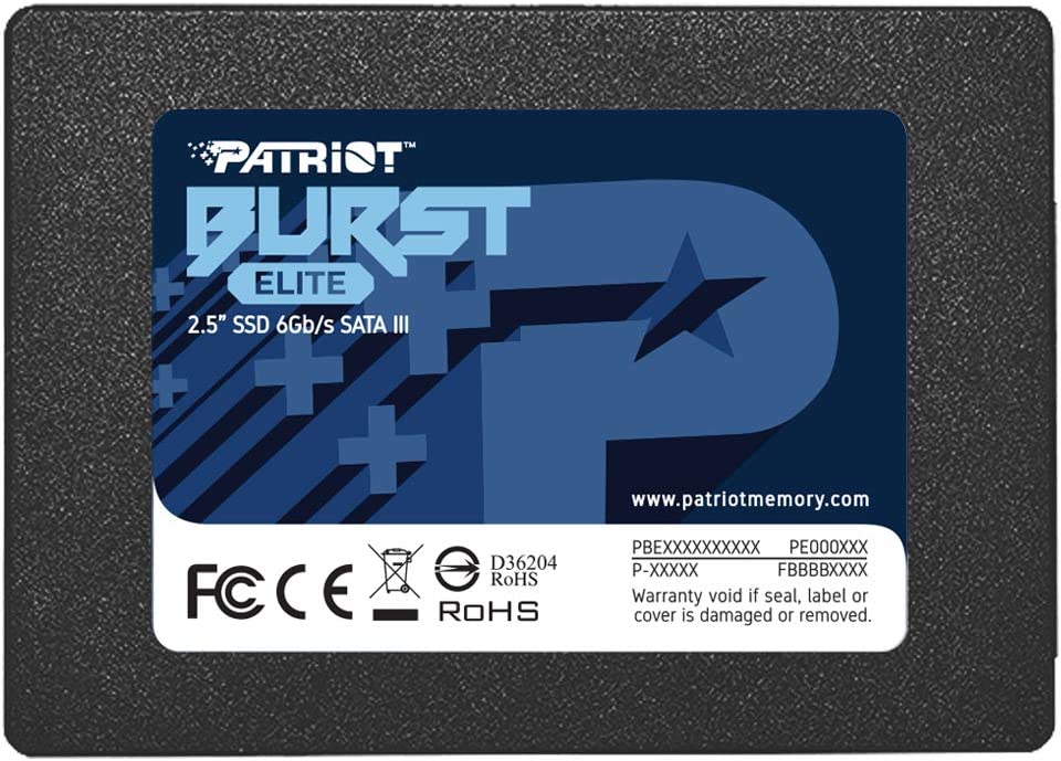 SSD 480GB PATRIOT MODELO: BURST
