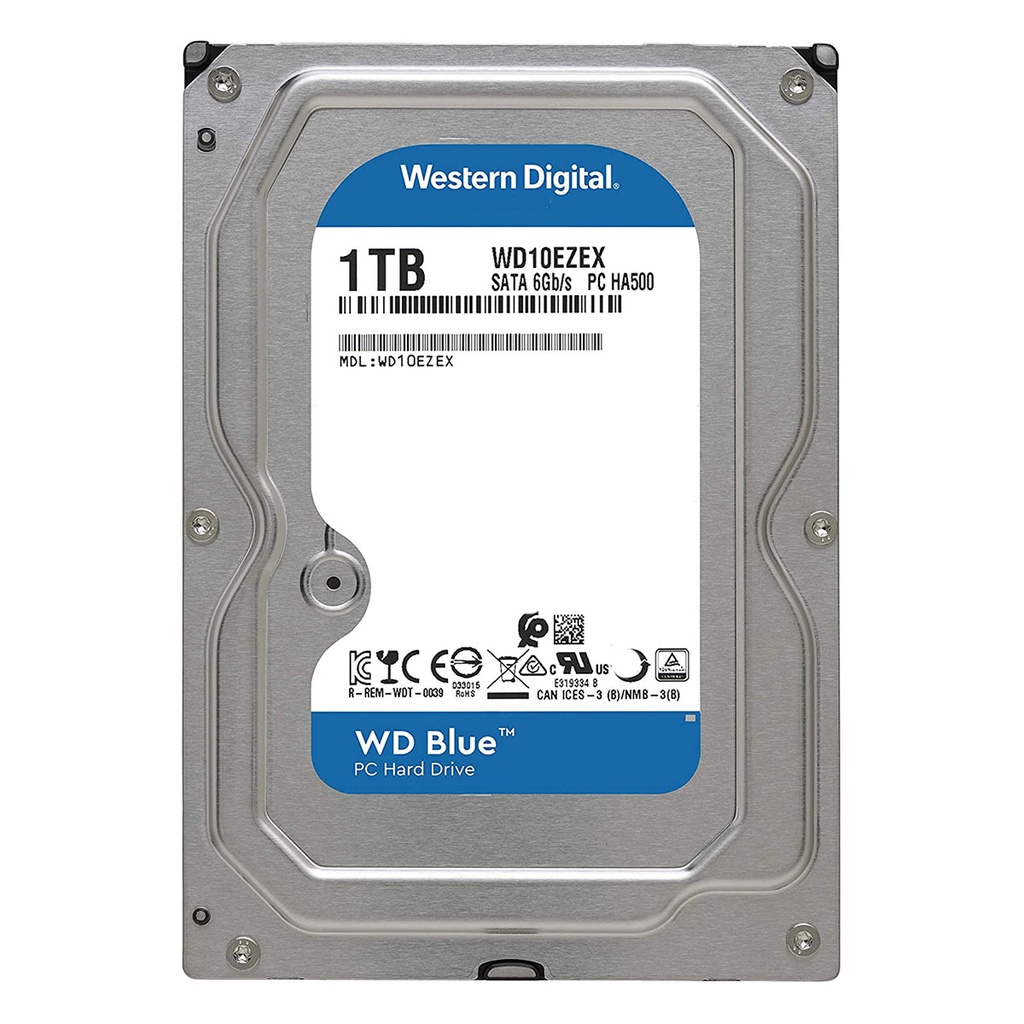 Disco Duro HDD Western Digital 1TB Blue WD10EZEX