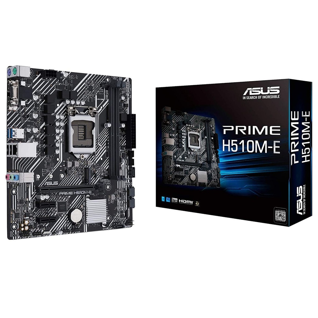 Board ASUS Prime H510M-E LGA1200 Intel 11ª/10ª Th Micro-ATX