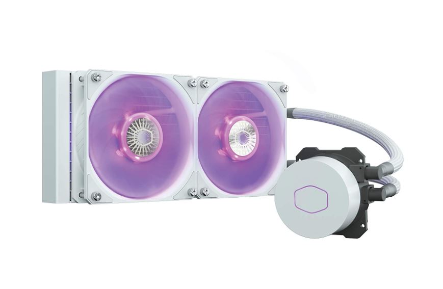 Refrigeración liquida Cooler Master MasterLiquid ML240L RGB V2 White Edition AMD Ryzen/Intel LGA1700*/1200/115X