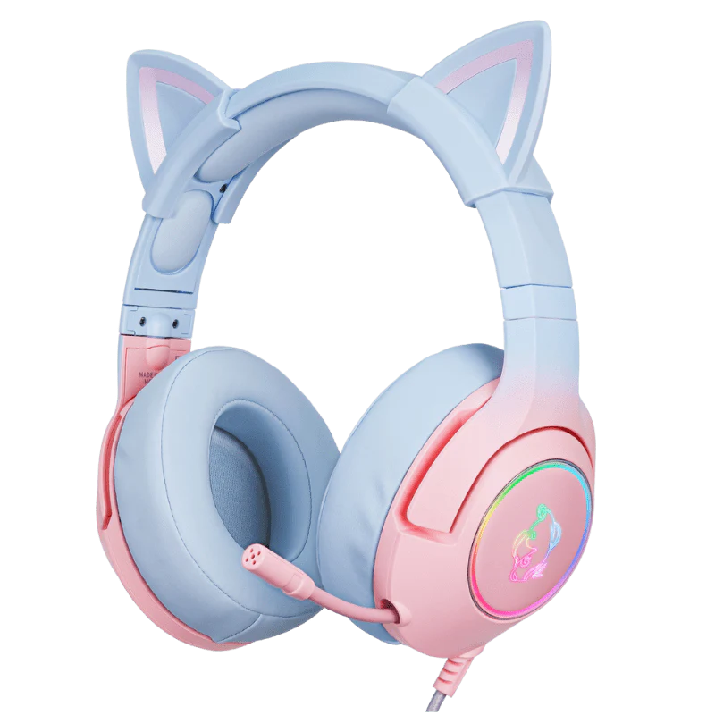 Diadema ONIKUMA K9 CAT ELF RGB Stereo auriculares para PS4,XBOX,PC y Switch