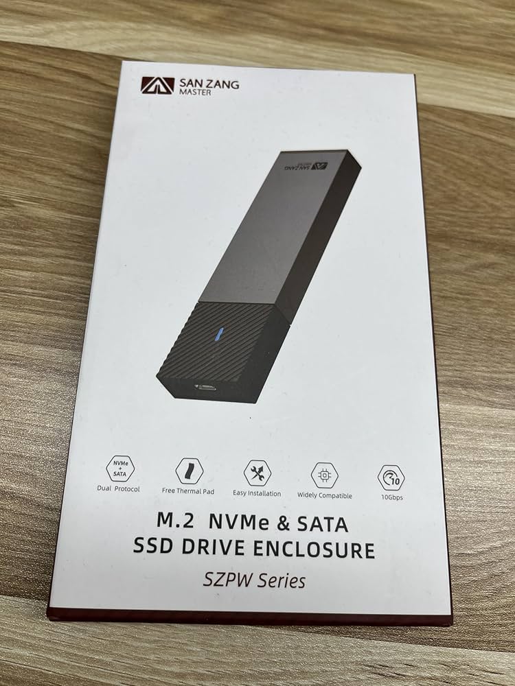 ENCLOSURE SAN ZANG MASTER M.2 NVME & SATA