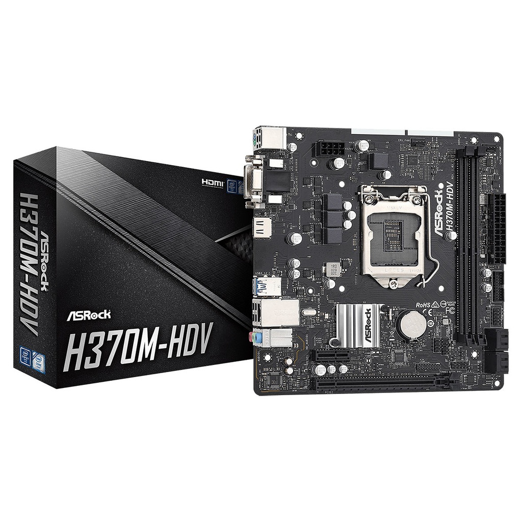 BOARD ASROCK H370M-HDV DDR4 SOCKET 1151 8GN/9GN