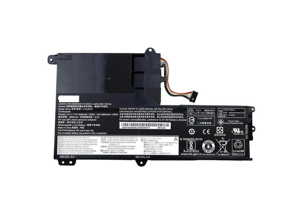 Batería Lenovo Ideapad 330S 330S-14IKB 320S-14IKB 330S-15ARR 3 VOLTAJE: 7.4 V y 7.6 V L14M2P21 TIPO C