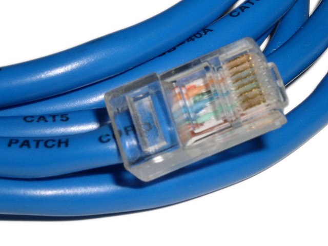 CABLE DE RED 10M CAT 5