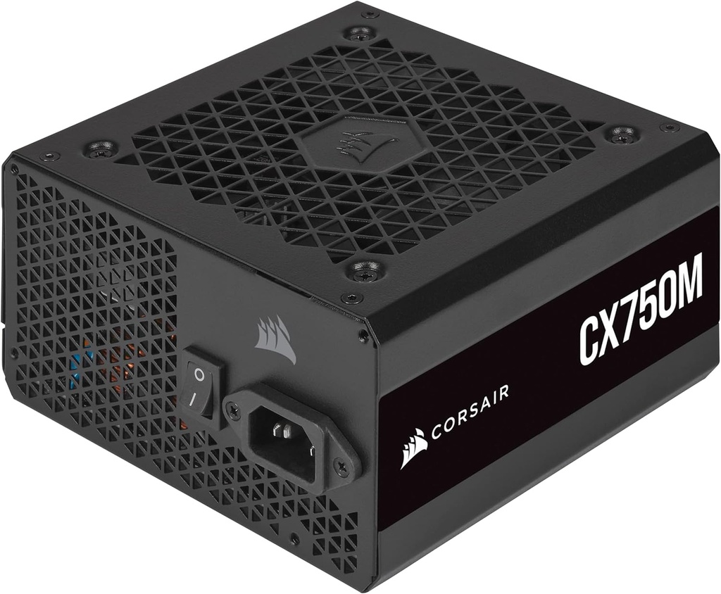 Fuente CORSAIR CX750M 80 PLUS Bronze Semi-modular ATX de 750W