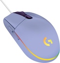 MOUSE  LOGITECH G203 LIGHTSYNC GAMING LILA