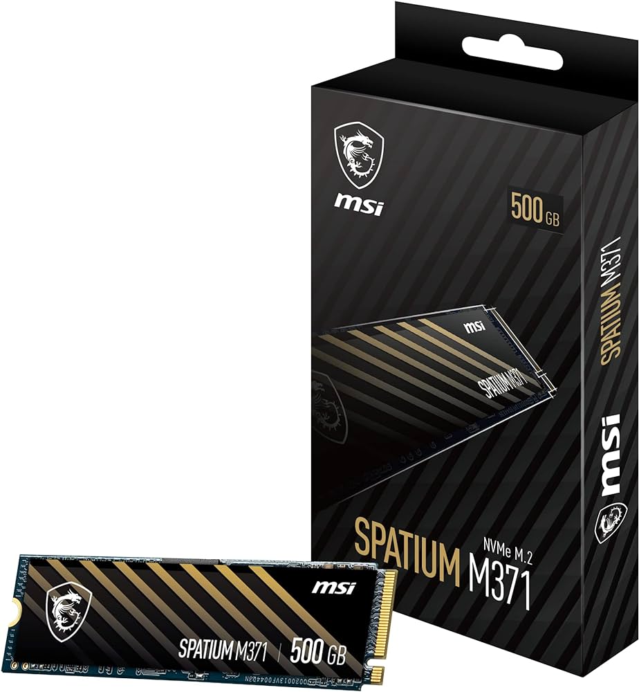 SSD M.2 NVME 500GB MSI SPATIUM M371