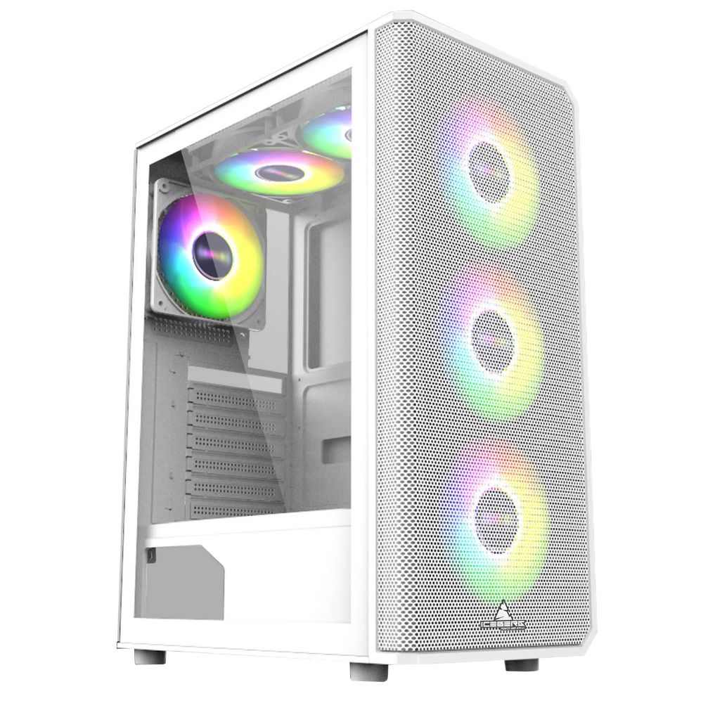 CHASIS ICEBERG FLOW-E BLANCO 4 COOLERS RGB