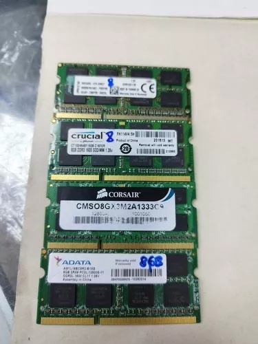 RAM PORTATIL DDR4 8GB 2666MHZ OPEN BOX VARIAS MARCAS