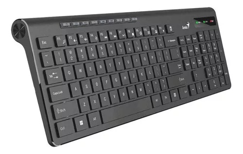 Tecado SlimStar Genius 7230 teclas tipo chocolate