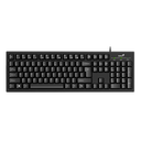 Teclado Genius Smart KB-100 USB Negro Resistente a Liquidos