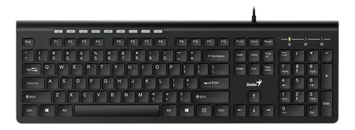 Teclado Genius RS2,SlimStar 230II,SP,BLK,USB