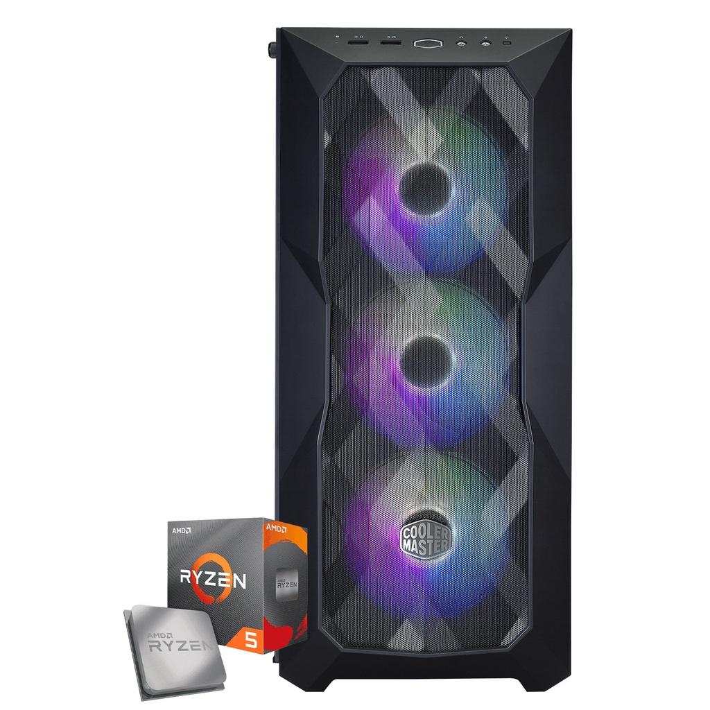 CPU COOLER MASTER TD500 R5 5600G/16GB RAM/M.2 NVME 500GB