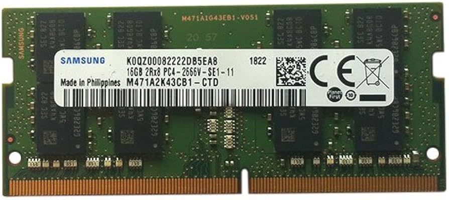 RAM PORTATIL DDR4 16GB 2666MHZ SAMSUNG