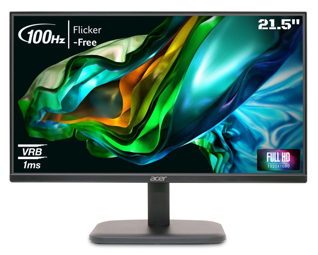MONITOR ACER 21.5 PUL EK220Q FULL HD 100HZ 1MS
