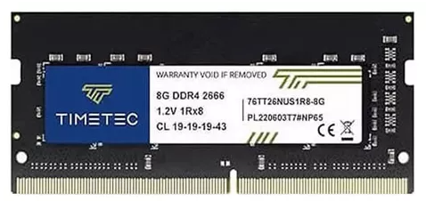 RAM PORTATIL DDR4 8GB 2666MHZ TIMETEC