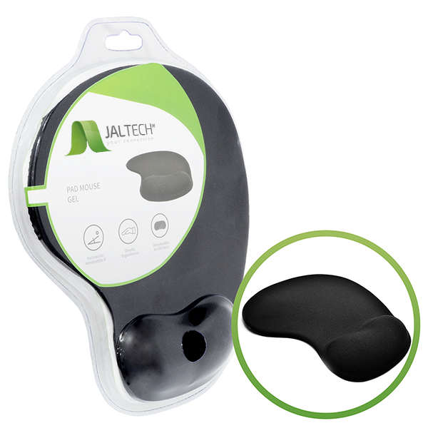 PAD MOUSE NEGRO GEL JALTECH