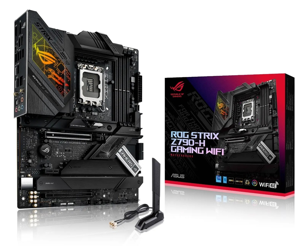 BOARD ROG STRIX Z790-H GAMING WIFI LGA 1700 INTEL AM5 DDR5