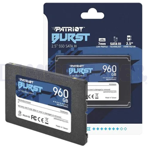 SSD SATA 960GB PATRIOT BURST 2.5"