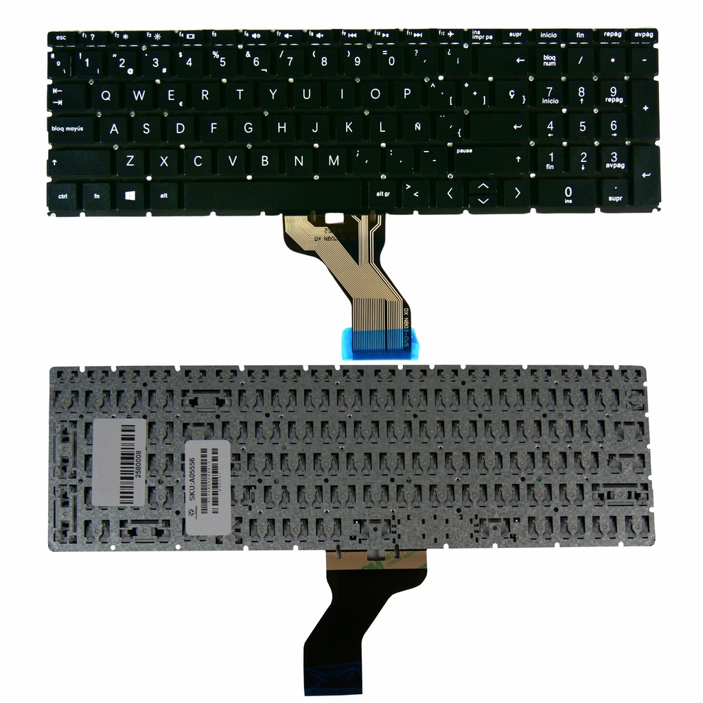 Teclado Portatil Hp 15-DK 15-CW 15-DA 15-CC 15-DA 15-CB 15-DY 15-CD 15-DB 15-BR 15-CX 15Z-EC 15-EC 15-DW 15T-DK 15-CR 15-CS
