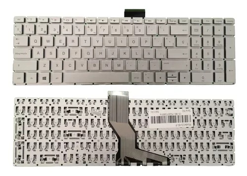 Teclado Portátil HP 15-BS 15-CW 15-BK 15-DA 15-BW 15-DY 15-CD 15-DB 15-BR 15-CB 15-BP 17-BS 17-AK 17-CA 15-CX PLATEADO
