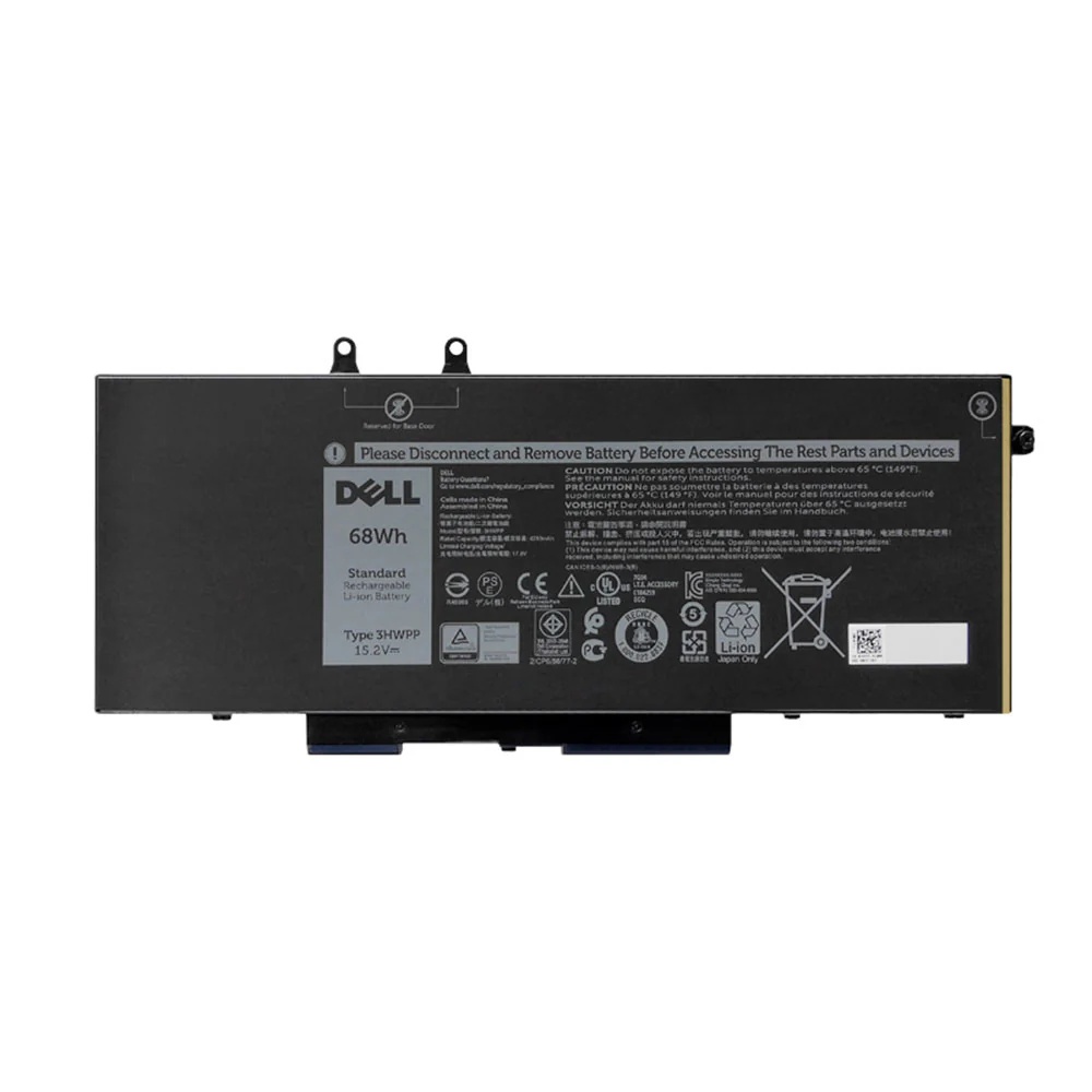 BATERIA DELL LATITUDE 5401 5410 5411 5501 5510 5511, Precision 3541 3550 3551, Inspiron 7500 7506 2 en 1 negro P80F003