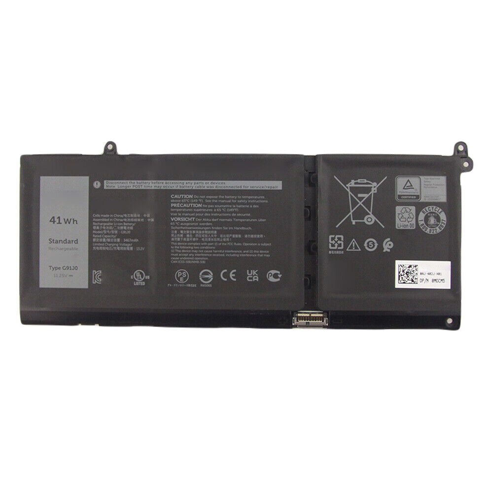 BATERIA DELL G91J0 41Wh para Dell Latitude 3420 3320 3330 3420 3430 3520 3530 Inspiron 3510 3511 3515 5310 5410 5418
