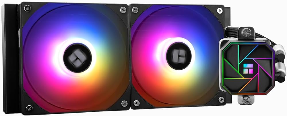 Thermalright Aqua Elite 240 Enfriador de CPU, 240MM refrigeración líquida, ARGB