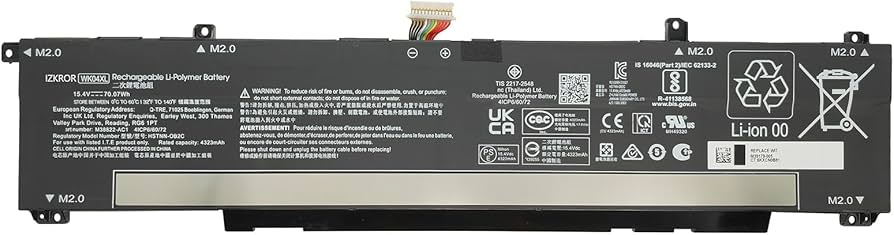 Bateria Hp Omen 16-b 16-c HP Victus 16-e 16-d 15-f WK04XL