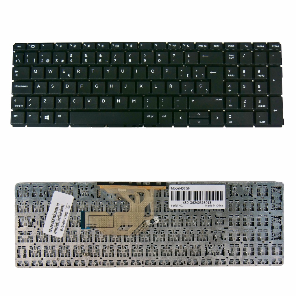 TECLADO HP PROBOOK 450 G6 455 G6 450R G6 450 G7