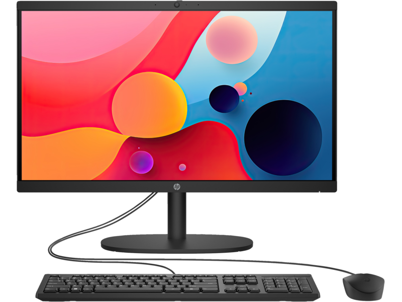 COMPUTADOR TODO EN UNO HP 22-DG0010LA INTEL CORE I3 N300 // 8GB RAM // 512GB SSD 21.5 PULG NEGRO