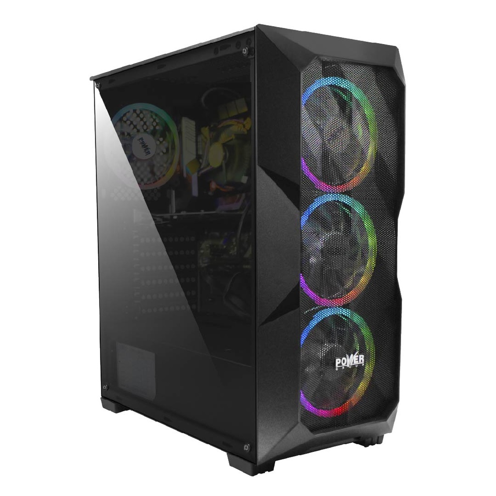 CPU POWER GROUP INTEL CORE I7-12700, BOARD B760M-G, RAM 32GB 3200MHZ RGB, SSD M.2 NVME 512GB, ATX X18