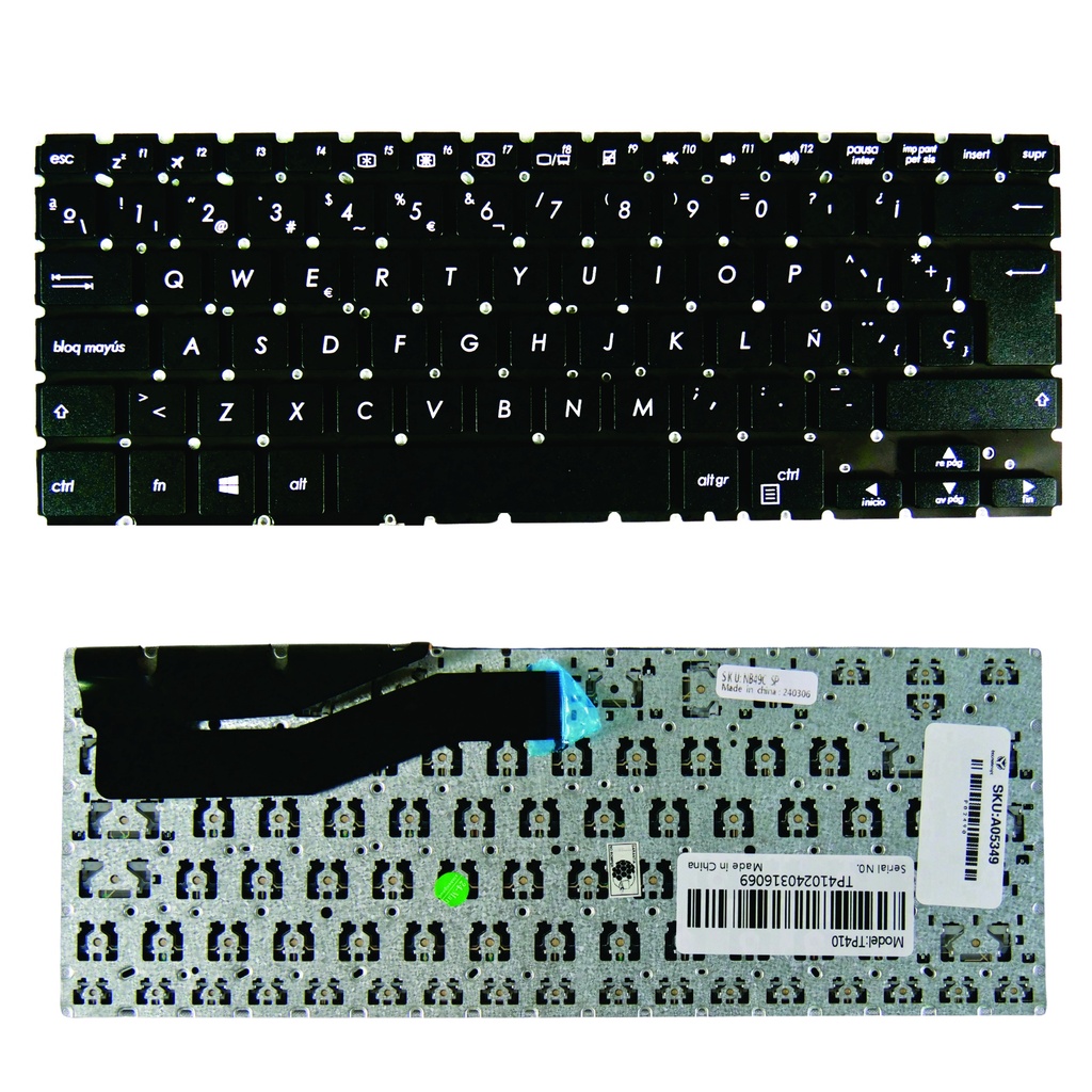 TECLADO PORTATIL ASUS Flip 14 Tp410 Tp410u Tp410ua Tp410uf Tp410ur