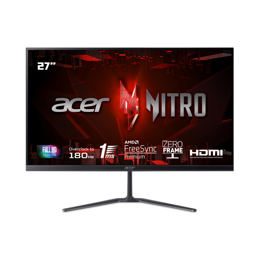 MONITOR LED 27" ACER NITRO IPS KG270 (FHD) 180HZ 1MS