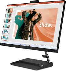 TODO EN UNO LENOVO IDEACENTRE AIO 3 24IAP7 INTEL CORE I5 12450H 8 GB RAM 512 GB SSD 23.8 PULGS FHD COLOR NEGRO