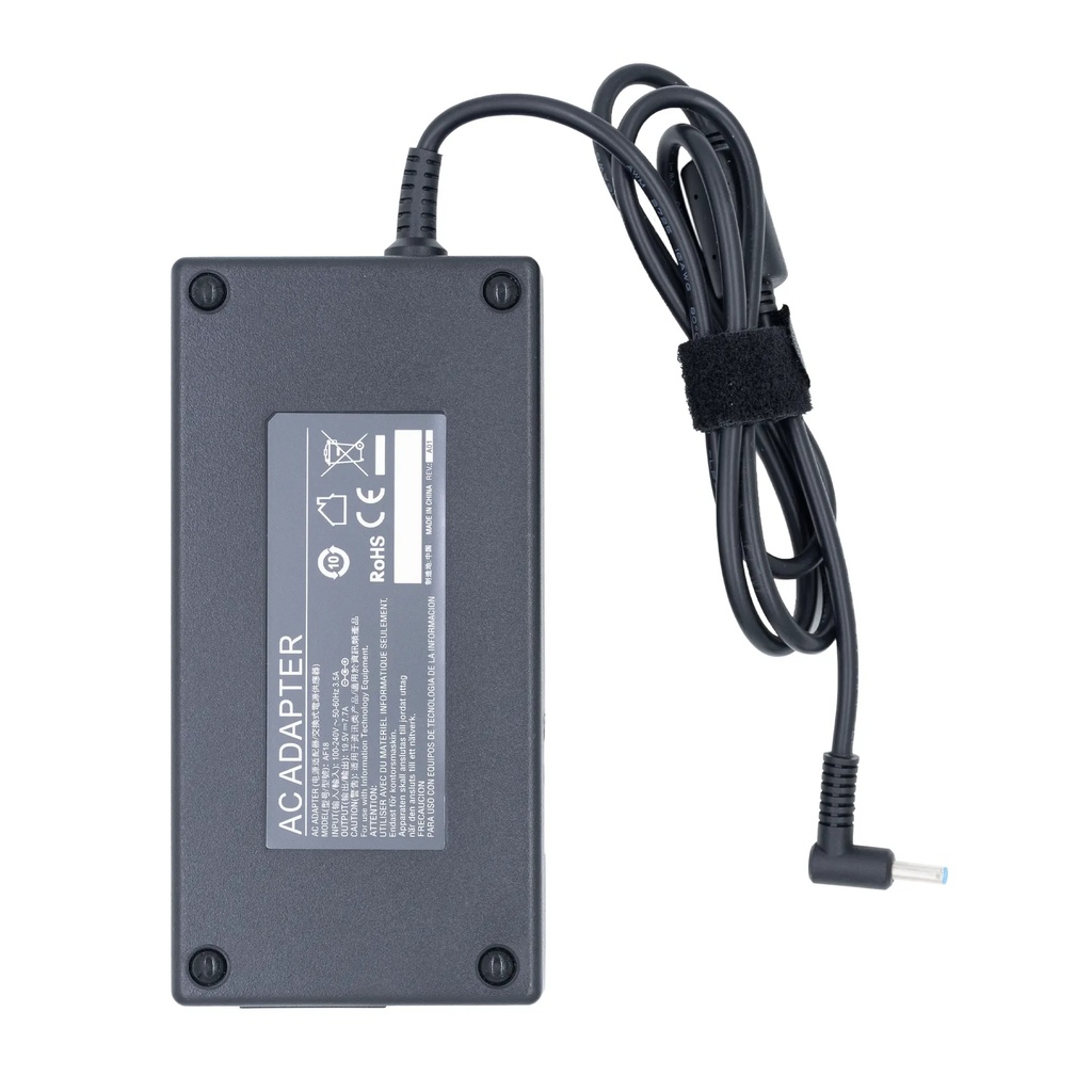 CARGADOR PORTATIL HP SPLIT PUNTA AZUL 19.5V 7.7AMP 4.5*3.0MM HOMOLOGADO
