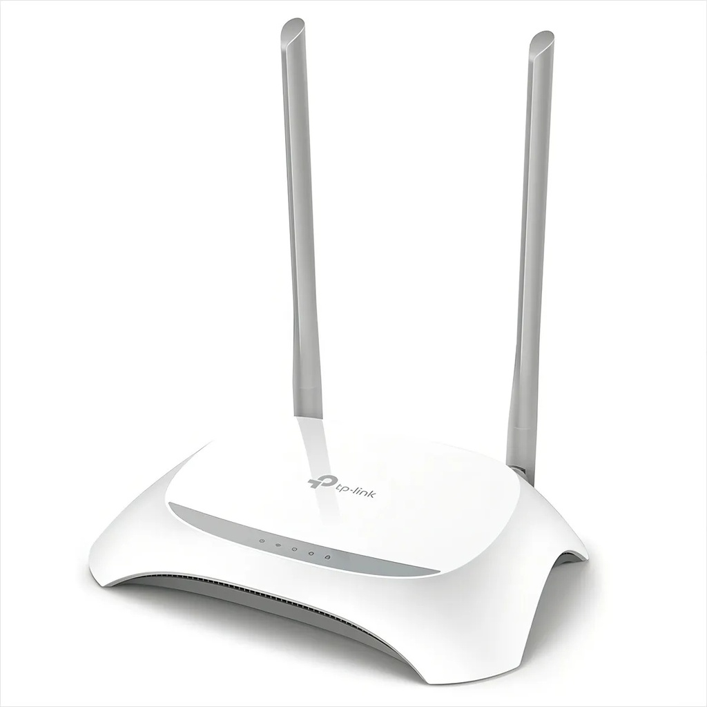 TP-Link TL-WR840N Router Wifi N 2.4GHZ 300Mbps 4 puertos 10/100 Color Blanco