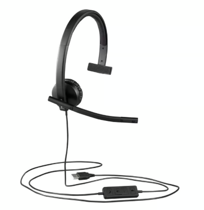 [H570E] DIADEMA LOGITECH H570e MONOAURAL CON MICROFONO USB